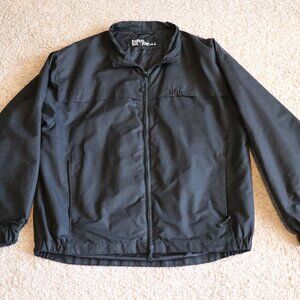 NRA Tactical Jacket Men's Large Black Quick Access Concealed Carry Windbreaker